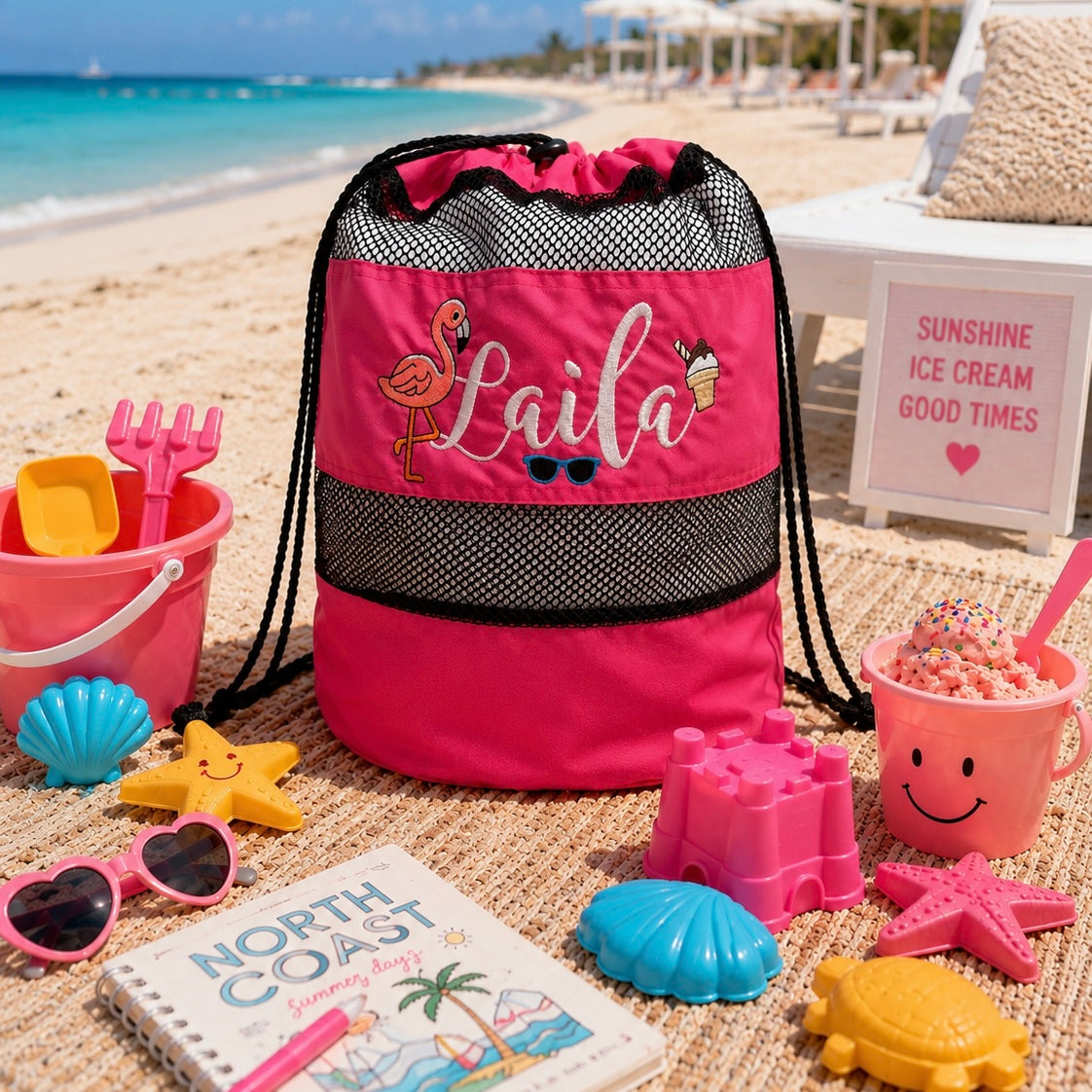 Bucket Bag - Fushia