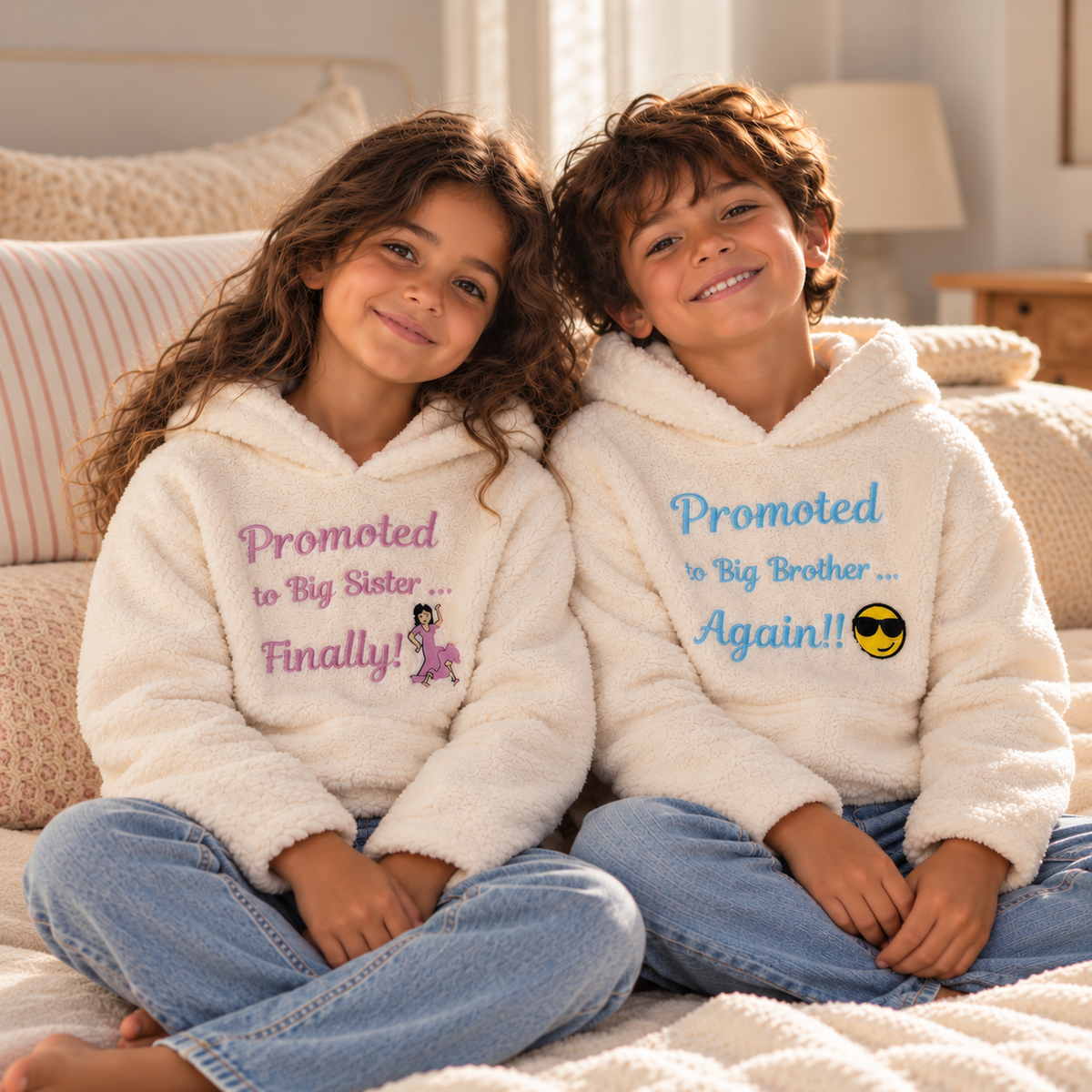 Big Bro./Big Sis. Fur Hoodie