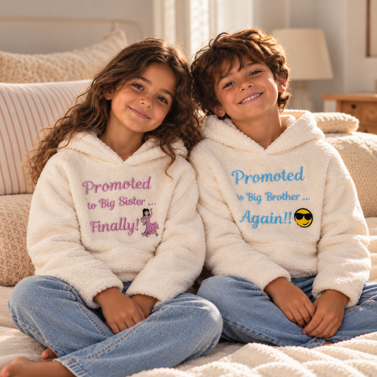 Big Bro./Big Sis. Fur Hoodie