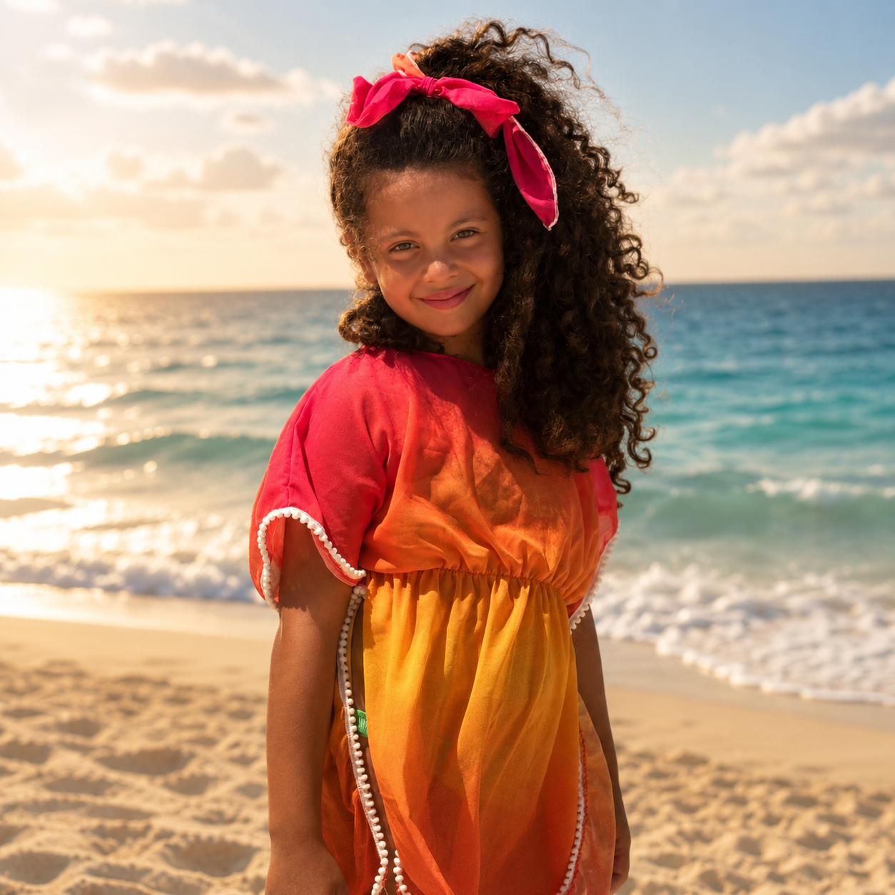 Peach Fizz Coverup
